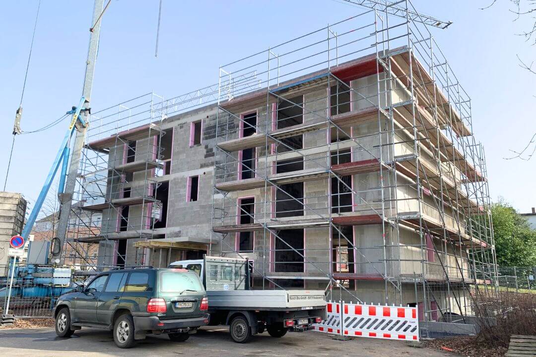 Baustelle der Münch Bau GmbH